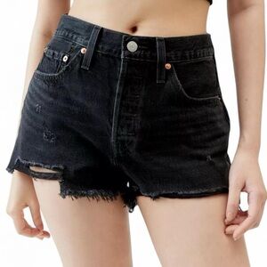 Levi’s 501 Black Cutoff Daisy Dukes – Approx Size 26